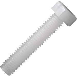 Болт М 10 х 60 полиамид DIN 933  (100 шт) -  магазин крепежа «ТАТМЕТИЗ»