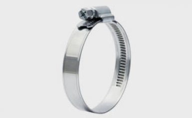 Хомут червячный тип АВА, цинк W1, 130-150 мм (10 шт) -  магазин «ТАТМЕТИЗ»