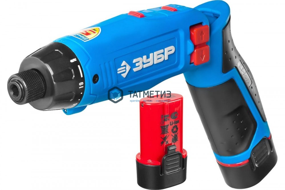 Отвертка-трансформер аккумуляторная, 7.2 В, Li-Ion PRO, 2АКБ, ЗУБР Профессионал Отвертка-трансформер аккумуляторная, 7.2 В, Li-Ion PRO, 2АКБ, ЗУБР Профессионал