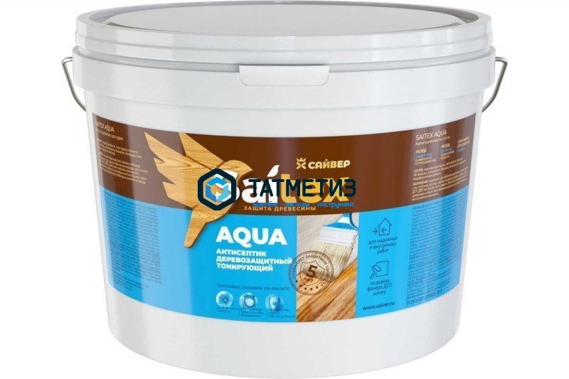 Деревозащитное средство Saitex AQUA ОРЕГОН 1 л./9 Деревозащитное средство Saitex AQUA ОРЕГОН 1 л./9