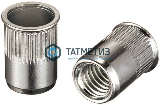Заклепка резьбовая плоский уменьшенный фланец М 4 ( 500 шт/уп) КL | «ТАТМЕТИЗ» Заклепка резьбовая плоский уменьшенный фланец М 4 ( 500 шт/уп) КL - магазин крепежа «ТАТМЕТИЗ»