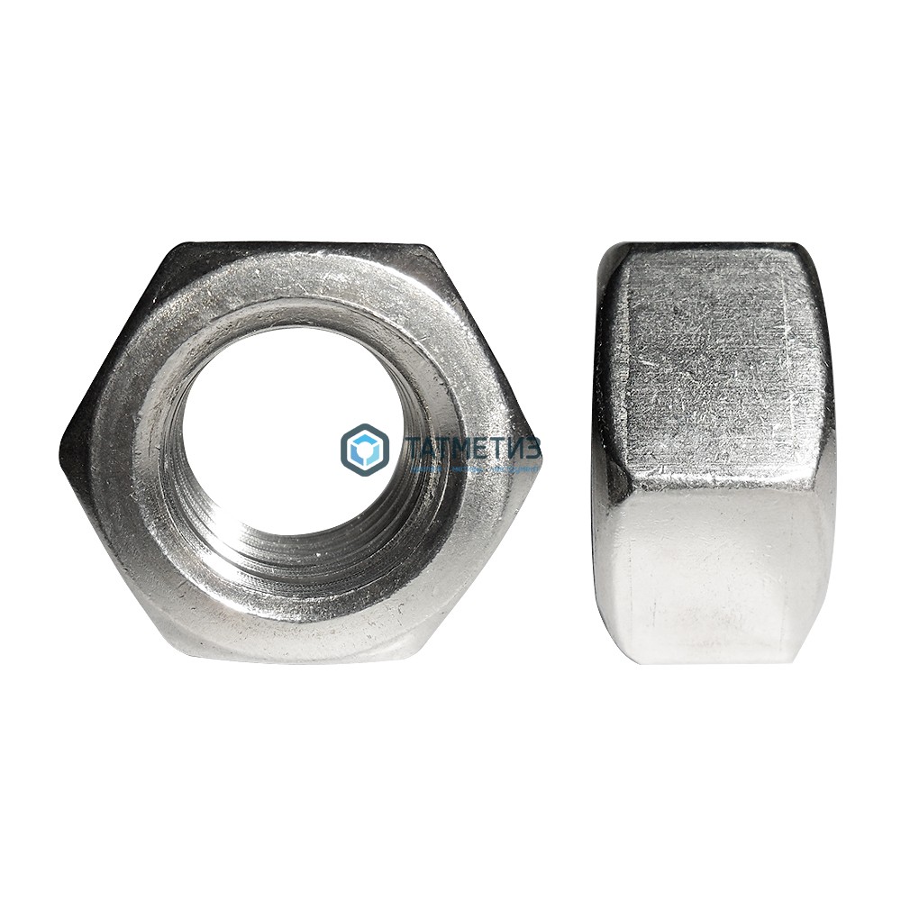 Гайка DIN 934, оцинк М48 КП 8 (уп 25 кг / 29 шт) (ГОСТ 5915-70) К Гайка DIN 934, оцинк М48 КП 8 (уп 25 кг / 29 шт) (ГОСТ 5915-70) К