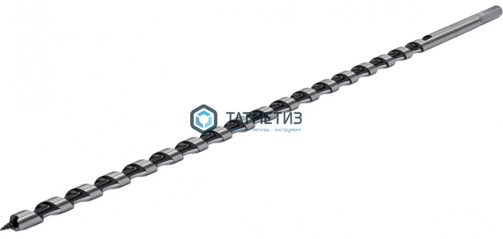 Сверло по дереву, спираль Левиса  8х460 мм, 6-гр.хвостовик, "Hardcore" -  магазин «ТАТМЕТИЗ»