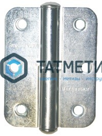 Петля накладная ПН1- 70 правая, полимер. покр. | «ТАТМЕТИЗ» Петля накладная ПН1- 70 правая, полимер. покр. - магазин крепежа «ТАТМЕТИЗ»