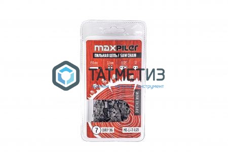Цепь пильная .325" - 1.3мм - 72 зв. MXS (синий зуб) Maxpiler | «ТАТМЕТИЗ» Цепь пильная .325" - 1.3мм - 72 зв. MXS (синий зуб) Maxpiler - магазин крепежа «ТАТМЕТИЗ»