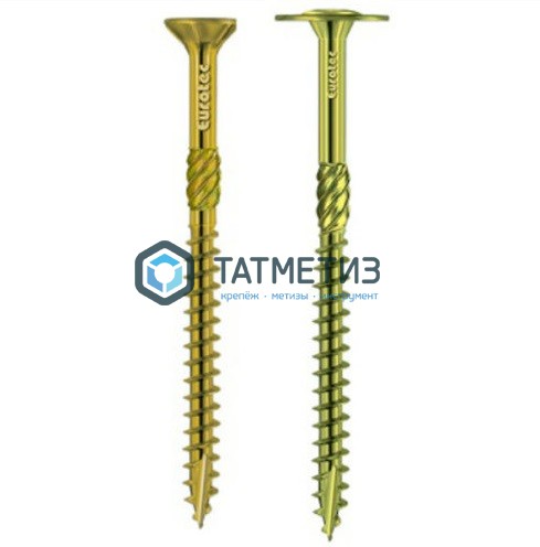 Шуруп с/нарез. д/дерева, потай 6х100 (100 шт.) | «ТАТМЕТИЗ» Шуруп с/нарез. д/дерева, потай 6х100 (100 шт.) - магазин крепежа «ТАТМЕТИЗ»