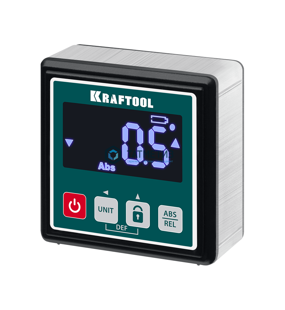 Уровень-уклономер электронный, 4х90°, точность 0.1, KRAFTOOL KOMPAKT -  магазин крепежа «ТАТМЕТИЗ»