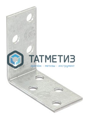 Крепежный уголок KU 40x40x20 х2,0 мм (50 шт/уп) | «ТАТМЕТИЗ» Крепежный уголок KU 40x40x20 х2,0 мм (50 шт/уп) - магазин крепежа «ТАТМЕТИЗ»