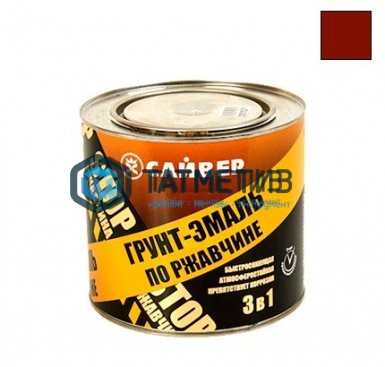 Грунт-эмаль по ржавчине ХВ 3 в 1 Сайвер ЧЕРНАЯ 0,8 кг-./14 Грунт-эмаль по ржавчине ХВ 3 в 1 Сайвер ЧЕРНАЯ 0,8 кг-./14
