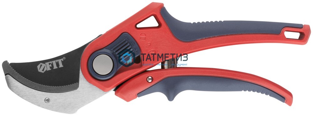 Секатор, 210 мм, регул.раскрытия, ленточная пруж, прорез.ручки, FIT -  магазин крепежа «ТАТМЕТИЗ»