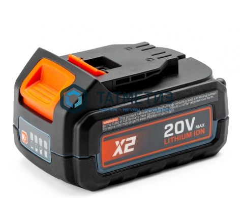 Аккумулятор B50X2 (20В, Li-Ion, 5 Ач) SENIX X2 -  магазин крепежа «ТАТМЕТИЗ»