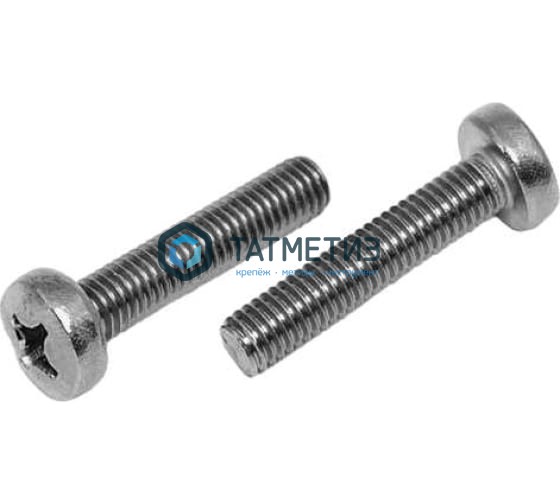 Винт полукр/гл крест/шл DIN 7985 А4 M6х25 -  магазин крепежа «ТАТМЕТИЗ»