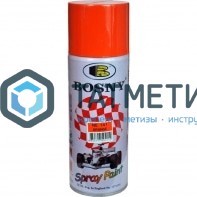 Краска аэроз. BOSNY 520 мл. №141  ОРАНЖЕВАЯ -  магазин крепежа «ТАТМЕТИЗ»