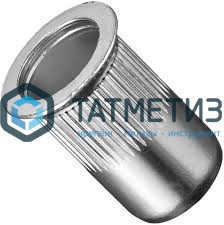 Заклепка-гайка с пот бортом и насечками А2 М 6 х 16 -  магазин «ТАТМЕТИЗ»