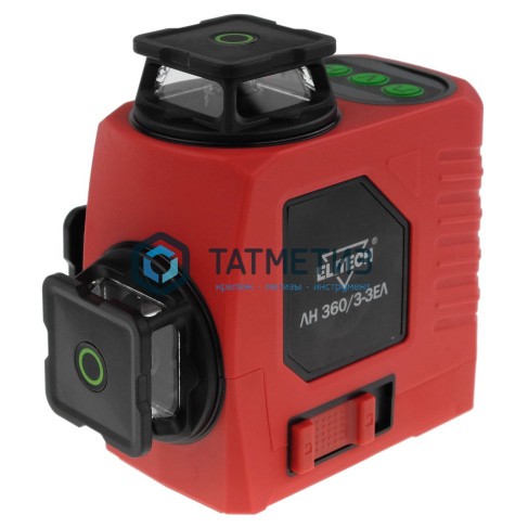 Нивелир лазерный ELITECH ЛН 3К-ЗЕЛ (20м,гор/верт луч,очки,штатив 1,2м,зажим,мишень,кейс,IP54) Нивелир лазерный ELITECH ЛН 3К-ЗЕЛ (20м,гор/верт луч,очки,штатив 1,2м,зажим,мишень,кейс,IP54)