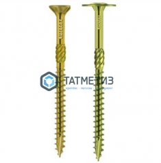 Шуруп с/нарез. д/дерева, потай  6х120 (100 шт.) -  магазин крепежа «ТАТМЕТИЗ»
