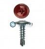 Саморез п/ш сверло 4,2x16  RAL 3005 -  магазин «ТАТМЕТИЗ»