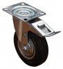 Колесо поворотное с площадкой и тормозом d 200 мм -  магазин «ТАТМЕТИЗ»
