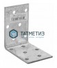 Крепежный уголок KU  60x60x40х2,0 мм  (20 шт/уп) -  магазин крепежа «ТАТМЕТИЗ»