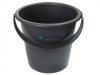 Ведро пластиковое 12л, черное -  магазин «ТАТМЕТИЗ»