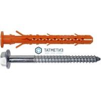 MBK-STB Дюбель фасадный с бортом 10х140 (50) -  магазин крепежа «ТАТМЕТИЗ»