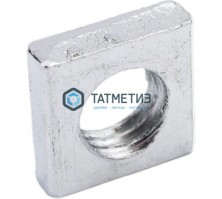 Гайка квадратная низкая DIN 562, оц М 8  ( 500 шт/уп) ТК -  магазин крепежа «ТАТМЕТИЗ»