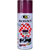 Краска аэроз. BOSNY 400 мл. №045  ФИОЛЕТОВАЯ -  магазин крепежа «ТАТМЕТИЗ»