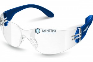 Очки защитные открытого типа, прозрачные, обегч., линза устойчивая к царапинам и запот.ЗУБР БАРЬЕР -  магазин крепежа «ТАТМЕТИЗ»