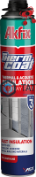 Пена монтажная для утепления Akfix Thermcoat 850 мл / 12 | «ТАТМЕТИЗ» Пена монтажная для утепления Akfix Thermcoat 850 мл / 12 - магазин крепежа «ТАТМЕТИЗ»