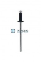 Заклепки ZK ал/ст 4,0x10 RAL 9005 (1000 шт/уп) черный антрацит -  магазин крепежа «ТАТМЕТИЗ»