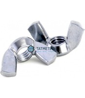 Гайка барашек оцинк  М4  DIN 315 -  магазин крепежа «ТАТМЕТИЗ»