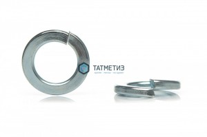 Шайба гроверная DIN 127, оц М24 -  магазин крепежа «ТАТМЕТИЗ»