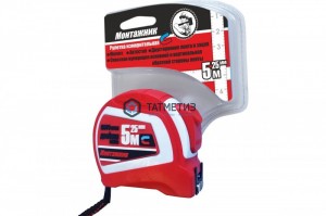 Рулетка Монтажник с автостопом и магнитом двусторонняя 10м х 25мм -  магазин крепежа «ТАТМЕТИЗ»
