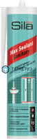 Герметик силиконовый Sila PRO Max Sealant санитарный БЕСЦВЕТНЫЙ 280 мл -  магазин крепежа «ТАТМЕТИЗ»
