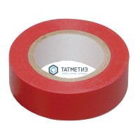 Изолента 15 мм красная -  магазин крепежа «ТАТМЕТИЗ»