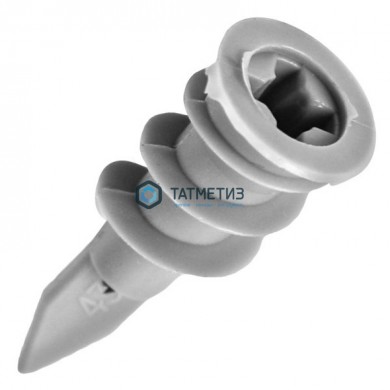 Дюбель Дрива пластик, со сверлом 14х32 (100 шт/уп) КК | «ТАТМЕТИЗ» Дюбель Дрива пластик, со сверлом 14х32 (100 шт/уп) КК - магазин крепежа «ТАТМЕТИЗ»