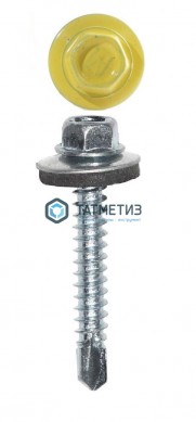 Саморез окраш.кров. 4,8х35 /1018/ DAXMER MS (10х250) | «ТАТМЕТИЗ» Саморез окраш.кров. 4,8х35 /1018/ DAXMER MS (10х250) - магазин крепежа «ТАТМЕТИЗ»