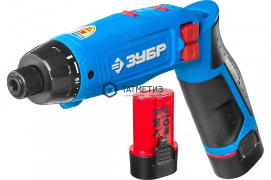Отвертка-трансформер аккумуляторная, 7.2 В, Li-Ion PRO, 2АКБ, ЗУБР Профессионал | «ТАТМЕТИЗ» Отвертка-трансформер аккумуляторная, 7.2 В, Li-Ion PRO, 2АКБ, ЗУБР Профессионал - магазин крепежа «ТАТМЕТИЗ»