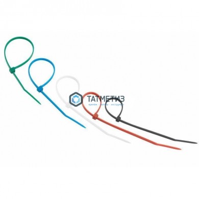 Хомут-стяжка нейлон 200 х 4,0 (25 шт/уп) REXANT Цветные | «ТАТМЕТИЗ» Хомут-стяжка нейлон 200 х 4,0 (25 шт/уп) REXANT Цветные - магазин крепежа «ТАТМЕТИЗ»