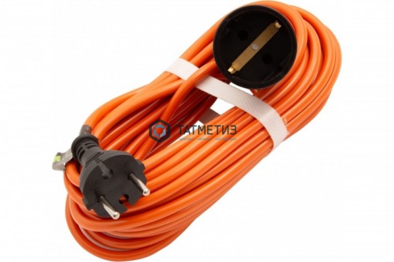Удлинитель силовой 1х30м, б/з, ПВС,30м,1200 Вт (6А), тип УХз6 // Сибртех | «ТАТМЕТИЗ» Удлинитель силовой 1х30м, б/з, ПВС,30м,1200 Вт (6А), тип УХз6 // Сибртех - магазин крепежа «ТАТМЕТИЗ»