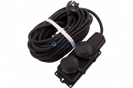 Удлинитель силовой 2х20м, КГ 3*1.5мм, 16 А, тип УХЗ-16, Россия // Сибртех | «ТАТМЕТИЗ» Удлинитель силовой 2х20м, КГ 3*1.5мм, 16 А, тип УХЗ-16, Россия // Сибртех - магазин крепежа «ТАТМЕТИЗ»