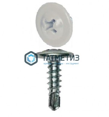 Саморез п/ш сверло 4,2x19 RAL 9002 | «ТАТМЕТИЗ» Саморез п/ш сверло 4,2x19 RAL 9002 - магазин крепежа «ТАТМЕТИЗ»