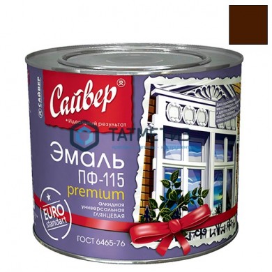 Эмаль ПФ-115 КОРИЧНЕВАЯ 2,0 кг-. /6 Сайвер | «ТАТМЕТИЗ» Эмаль ПФ-115 КОРИЧНЕВАЯ 2,0 кг-. /6 Сайвер - магазин крепежа «ТАТМЕТИЗ»