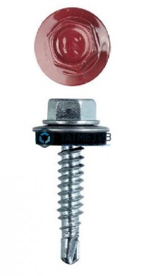 Саморез окраш.кров. 5,5х25 /3011/ DAXMER M (10х250) | «ТАТМЕТИЗ» Саморез окраш.кров. 5,5х25 /3011/ DAXMER M (10х250) - магазин крепежа «ТАТМЕТИЗ»