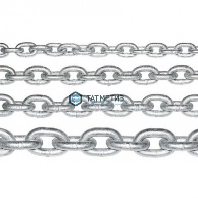 Цепь DIN 766 кор.зв. оц. 3 (100 м/бух) | «ТАТМЕТИЗ» Цепь DIN 766 кор.зв. оц. 3 (100 м/бух) - магазин крепежа «ТАТМЕТИЗ»