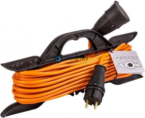 Удлинитель на рамке 30 м, с/з, ПВС 3500 Вт, IP44 Атлант | «ТАТМЕТИЗ» Удлинитель на рамке 30 м, с/з, ПВС 3500 Вт, IP44 Атлант - магазин крепежа «ТАТМЕТИЗ»