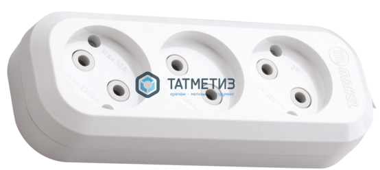 Колодка удлинителя 3-м б/з Makel MGP 121 | «ТАТМЕТИЗ» Колодка удлинителя 3-м б/з Makel MGP 121 - магазин крепежа «ТАТМЕТИЗ»