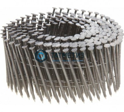 Гвозди с кольцевой накаткой на кассетах 2,5 х 60 (300 шт/кас, 7200 шт/кор) BKRI (ершеные) | «ТАТМЕТИЗ» Гвозди с кольцевой накаткой на кассетах 2,5 х 60 (300 шт/кас, 7200 шт/кор) BKRI (ершеные) - магазин крепежа «ТАТМЕТИЗ»