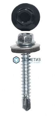 Саморез окраш.кров. 4,8х35 /7024/ (250 шт/уп) R | «ТАТМЕТИЗ» Саморез окраш.кров. 4,8х35 /7024/ (250 шт/уп) R - магазин крепежа «ТАТМЕТИЗ»