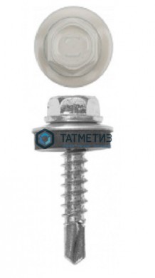 Саморез окраш.кров. 5,5х19 /9002/ DAXMER MS (10х250) | «ТАТМЕТИЗ» Саморез окраш.кров. 5,5х19 /9002/ DAXMER MS (10х250) - магазин крепежа «ТАТМЕТИЗ»